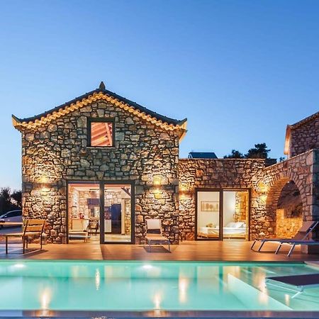 Gerakada Exclusive-Seaview Villa With Private Pool Koróni Eksteriør bilde