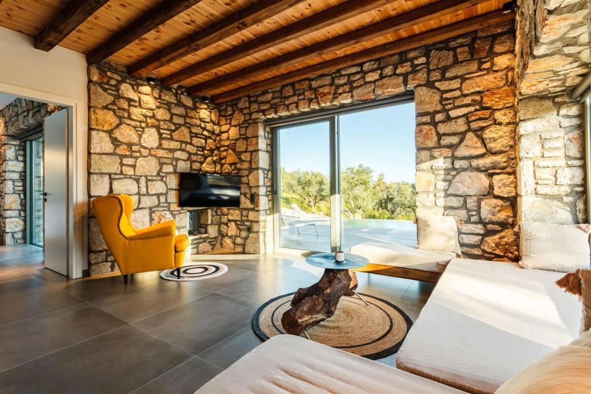 Gerakada Exclusive-Seaview Villa With Private Pool Koróni Eksteriør bilde