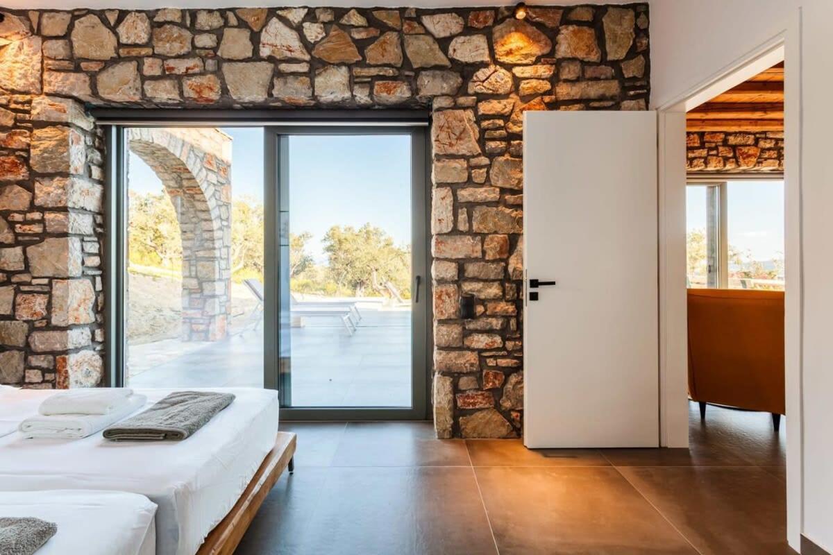 Gerakada Exclusive-Seaview Villa With Private Pool Koróni Eksteriør bilde
