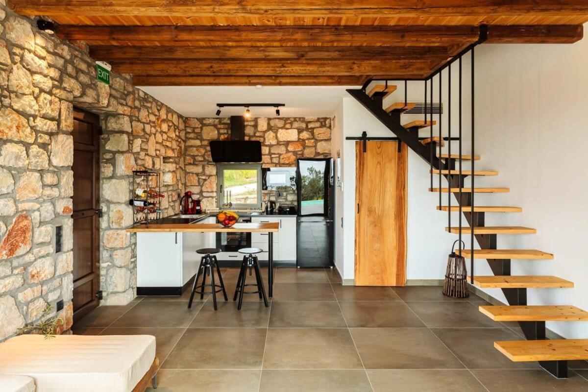 Gerakada Exclusive-Seaview Villa With Private Pool Koróni Eksteriør bilde